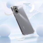 ⁦جراب حماية شفاف رفيع مقاوم للصدمات من مادة TPUمن Gorilla لهاتف  Realme C67  .⁩ - الصورة ⁦4⁩