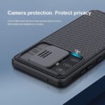 ⁦جراب جالاكسي A52، حافظة نيلكن Camshield Pro مع كاميرا وحماية الخصوصية | غطاء كاميرا منزلق | مقاس نحيف | مضاد للانزلاق | جراب واقي مضاد للخدش والصدمات لهاتف سامسونج جالاكسي A52 4G/5G⁩ - الصورة ⁦3⁩