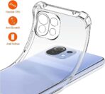 ⁦جراب حماية شفاف رفيع مقاوم للصدمات من مادة TPUمن Gorilla لهاتف Mi 11 Lite 4G  .⁩ - الصورة ⁦4⁩
