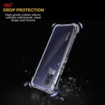 ⁦جراب حماية شفاف رفيع مقاوم للصدمات من مادة TPUمن Gorilla لهاتف  Vivo V21 .⁩ - الصورة ⁦6⁩