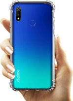 ⁦جراب حماية شفاف رفيع مقاوم للصدمات من مادة TPUمن Gorilla لهاتف  Realme 3 .⁩ - الصورة ⁦3⁩
