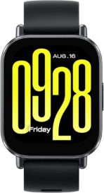 ساعة ذكية ريدمي ووتش 5 اكتيف بشاشة ال سي دي 2.0 بوصة وبطارية تدوم 18 يوم وأكثر من 140 وضع رياضي وتتبع نبضات القلب واللياقة البدنية وتشبع الأكسجين ومقاومة للماء حتى 50 م مع ميزة إجراء المكالمات، أسود