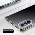 ⁦جراب حماية شفاف رفيع مقاوم للصدمات من مادة TPUمن Gorilla لهاتف Huawei Nova Y70 .⁩ - الصورة ⁦5⁩