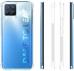 ⁦جراب حماية شفاف رفيع مقاوم للصدمات من مادة TPUمن Gorilla لهاتف  Realme 8 .⁩ - الصورة ⁦4⁩