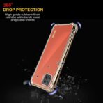 ⁦جراب حماية غوريلا شفاف لموبايل Oppo A93 4G بزوايا مضادة للصدمات. ⁩ - الصورة ⁦2⁩