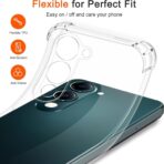 ⁦جراب حماية شفاف رفيع مقاوم للصدمات من مادة TPUمن Gorilla لهاتف  Vivo Y04 4G .⁩ - الصورة ⁦2⁩