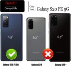 ⁦جراب غزالة شفاف لموبايل سامسونج جالاكسي S20 FE مقاوم للصدمات ⁩ - الصورة ⁦5⁩