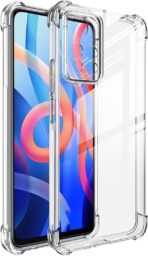 ⁦جراب حماية شفاف رفيع مقاوم للصدمات من مادة TPUمن Gorilla لهاتف Xiaomi Redmi Note 11 Pro .⁩ - الصورة ⁦4⁩