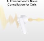 ⁦سماعات اذن لاسلكية T01 من بادز مع تقنية الذكاء الاصطناعي اي ان سي للمكالمات، محرك ديناميكي 13 ملم، بطارية تصل الى 28 ساعة، زمن استجابة 88 ملم، بلوتوث V5.4 وجوجل فاست زوج من ريلمي .⁩ - الصورة ⁦6⁩