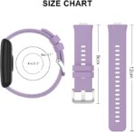 ⁦سوار ساعة يد متوافق مع ساعة هواوي فيت/فيت نيو/فيت اليجانت/فيت SE، سوار بديل للنساء والرجال من السيليكون .⁩ - الصورة ⁦5⁩