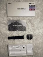 ⁦ساعة ذكية HK9 ألترا 2 الإصدار التاسع، تسجيل صوت، ألعاب، NFC، بلوتوث، مقاومة للماء، حزامين، لغة عربية (تيتانيوم وحزام متعدد الالوان)⁩ - الصورة ⁦6⁩