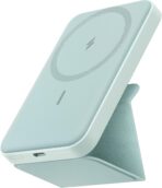 انكر باور بانك، بطارية مغناطيسية 622 (ماج جو)، شاحن لاسلكي مغناطيسي قابل للطي 5000mAh ومنفذ USB-C لسلسلة ايفون