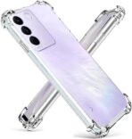 ⁦جراب حماية شفاف رفيع مقاوم للصدمات من مادة TPUمن Gorilla لهاتف  Vivo V27e 5G .⁩ - الصورة ⁦3⁩