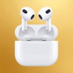 إير بودز 3 داخل الاذن الجيل الثالث بلوتوث مع حافظة شحن لاسلكية بخاصية الغاء الضوضاء النشطة (ابيض، لاسلكية) كوبي