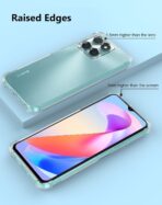 ⁦جراب حماية شفاف رفيع مقاوم للصدمات من مادة TPUمن Gorilla لهاتف Honor X6A .⁩ - الصورة ⁦5⁩