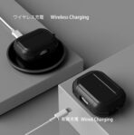 ⁦جراب ايربودز برو 2 مع سلسلة مفاتيح ، واق متين اطار معدن لكامل الجسم .⁩ - الصورة ⁦3⁩