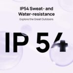 ⁦هواوي فري بادز 6i ذكي ديناميكي ايه ان سي 3.0، صوت جهوري قوي، شحن سريع، استماع أطول، مكالمات بدون تشتيت، مقاومة للعرق والماء IP54، اتصال ثنائي الجهاز، أبيض، لاسلكي، داخل الأذن⁩ - الصورة ⁦6⁩