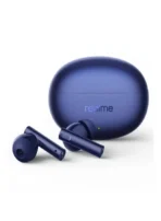 ⁦سماعات اذن ريلمي بودز اير 5 مع خاصية الغاء الضوضاء النشطة 50 ديسيبل مكبر صوت باس ديناميكي 12.4 ملم ومدة تشغيل تصل الى 38 ساعة .⁩ - الصورة ⁦9⁩