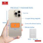 ⁦حامل هاتف مغناطيسي للسيارة من إيرلدوم (ET-EH256) .⁩ - الصورة ⁦7⁩