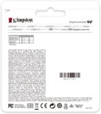 ⁦فلاش ميموري 128 جيجابايت دي تي اكسوديا ام USB3.2 الجيل 1 من كينج ستون (اسود + احمر)، سعة 128.0 GB⁩ - الصورة ⁦5⁩