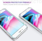 ⁦جراب حماية غوريلا شفاف ضد الصدمات لهاتف iPhone 8 plus .⁩ - الصورة ⁦9⁩