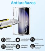 ⁦جراب حماية غوريلا شفاف لهاتف سامسونج جالاكسي S21 بلس S21+  مضاد للصدمات.⁩ - الصورة ⁦10⁩