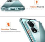 ⁦جراب حماية شفاف رفيع مقاوم للصدمات من مادة TPUمن Gorilla لهاتف Honor X7 .⁩ - الصورة ⁦7⁩