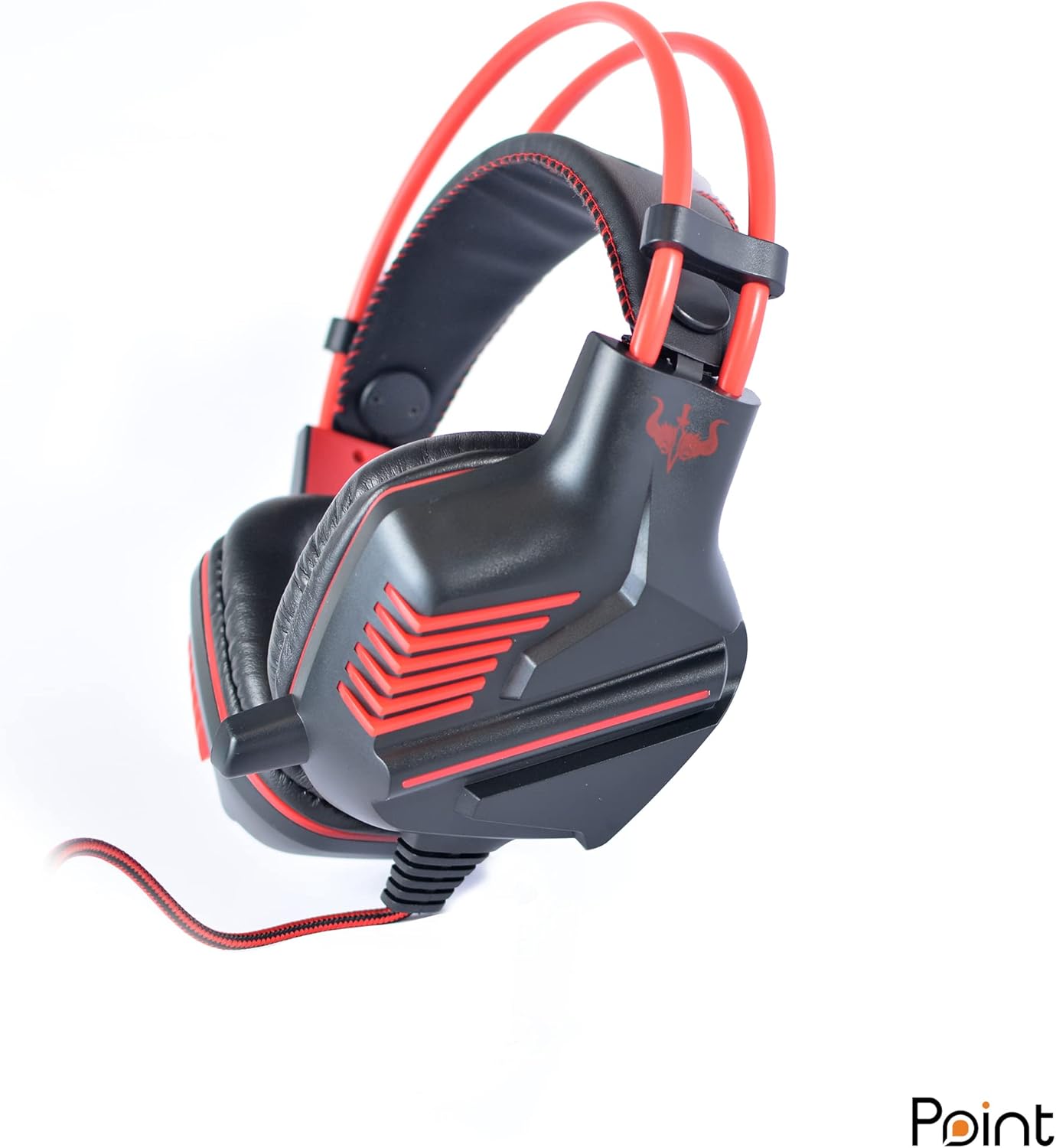 7142m29Fh4L._AC_SL1500_ سماعة ألعاب أوفلينج موديل ( P10 ) مضيئة باللون الأحمر، سلكي . - الصورة 1