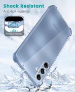 ⁦جراب حماية غوريلا شفاف زوايا مقاومة للسقوط لموبايل سامسونج جالاكسي A25⁩ - الصورة ⁦8⁩