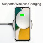 ⁦جراب حماية غوريلا شفاف لموبايل سامسونج جالاكسي A34 حماية زوايا معززة ممتص للصدمات⁩ - الصورة ⁦8⁩