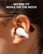 ⁦سماعات اذن ساوند كور C30i من انكر، سماعات اذن مفتوحة الاذن، سماعات مشبك، خفيفة الوزن، مريحة ومستقرة، تصميم هيكل ثابت، مقابض اذن قابلة للتثبيت، مشغلات كبيرة لصوت واضح، تشغيل 30 ساعة، مقاومة للماء IPX4⁩ - الصورة ⁦9⁩