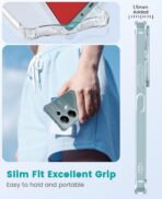 ⁦جراب حماية شفاف رفيع مقاوم للصدمات من مادة TPUمن Gorilla لهاتف Xiaomi Redmi Note 13 Pro 4G .⁩ - الصورة ⁦6⁩