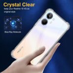 ⁦جراب حماية شفاف رفيع مقاوم للصدمات من مادة TPUمن Gorilla لهاتف  Realme 10 4G .⁩ - الصورة ⁦8⁩