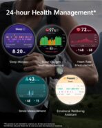 ⁦ساعة هواوي الذكية HUAWEI WATCH GT 5  بتصميم أنيق ووضع للجري وركوب الدراجات ومراقب الصحة، وعمر بطارية 14 يوم بنظام أندرويد وiOS  .⁩ - الصورة ⁦7⁩