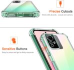 ⁦جراب حماية شفاف رفيع مقاوم للصدمات من مادة TPUمن Gorilla لهاتف XIAOMI REDMI Note12S .⁩ - الصورة ⁦4⁩