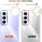 ⁦جراب حماية شفاف رفيع مقاوم للصدمات من مادة TPUمن Gorilla لهاتف Realme C65.⁩ - الصورة ⁦3⁩