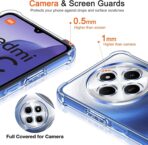 ⁦جراب حماية شفاف رفيع مقاوم للصدمات من مادة TPUمن Gorilla لهاتف Xiaomi Poco M3 .⁩ - الصورة ⁦2⁩