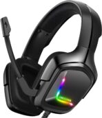 سماعة ألعاب K20 RGB - صوت محيطي 7.1 - ميكروفون لإلغاء الضوضاء