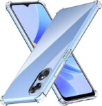 ⁦جراب حماية غوريلا شفاف لموبايل Oppo A78 4G بزوايا مضادة للصدمات. ⁩ - الصورة ⁦7⁩