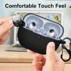 ⁦جراب ايربودز سيليكون رفيع بخطاف لسماعة هواوي فري برو 3.⁩ - الصورة ⁦5⁩