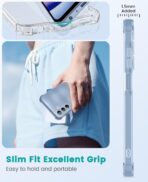 ⁦جراب حماية غوريلا شفاف زوايا مقاومة للسقوط لموبايل سامسونج جالاكسي A25⁩ - الصورة ⁦2⁩