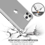 ⁦جراب حماية غوريلا شفاف ضد الصدمات لهاتف iPhone 11 Pro⁩ - الصورة ⁦6⁩