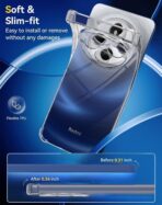 ⁦جراب حماية شفاف رفيع مقاوم للصدمات من مادة TPUمن Gorilla لهاتف Xiaomi Poco M3 .⁩ - الصورة ⁦3⁩