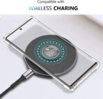 ⁦جراب حماية غوريلا شفاف خلفي لسامسونج جالاكسي نوت 20 الترا، بوسادة هوائية ناعمة من سيليكون مضاد وممتص للصدمات ومضاد للخدش بوقاية للزوايا⁩ - الصورة ⁦3⁩