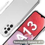 ⁦جراب حماية شفاف غوريلا لهاتف سامسونج جالكسي A13 مضاد للكسر و الصدمات⁩ - الصورة ⁦4⁩