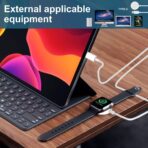 ⁦شاحن APPLE لاسلكي مغناطيسي من نوع USB-C من السلسلة 1 إلى 7⁩ - الصورة ⁦5⁩