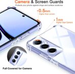 ⁦جراب حماية شفاف رفيع مقاوم للصدمات من مادة TPUمن Gorilla لهاتف Realme C65.⁩ - الصورة ⁦4⁩