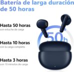 ⁦سماعات رأس بلوتوث لاسلكية بادز اير 3، 50 ساعة من وقت التشغيل، 3.7 جم من فيفو، تقليل الضوضاء في المكالمات مع الذكاء الاصطناعي، اتصال مزدوج مع أجهزة متعددة، بلوتوث 6.0⁩ - الصورة ⁦5⁩
