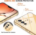 ⁦جراب حماية شفاف رفيع مقاوم للصدمات من مادة TPUمن Gorilla لهاتف  Vivo V23 5G .⁩ - الصورة ⁦5⁩