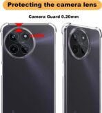 ⁦جراب حماية شفاف رفيع مقاوم للصدمات من مادة TPUمن Gorilla لهاتف  Realme 11 4G .⁩ - الصورة ⁦9⁩